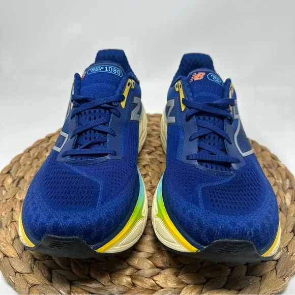NEW BALANCE Fresh Foam 1080 V14 Runners Inkwell Silver Metallic Ginger Lemon