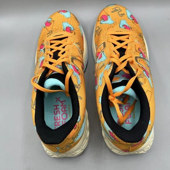 New Balance FRESH FOAM 880 M K12 Men 10.5 D Shoes M880K12 Orange/Graphic