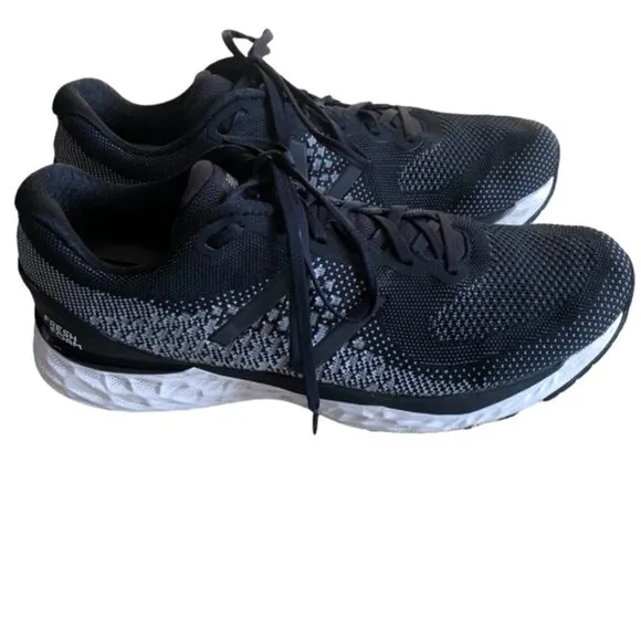 New Balance Fresh Foam 880 V10 Black and White Running Shoes 11.5