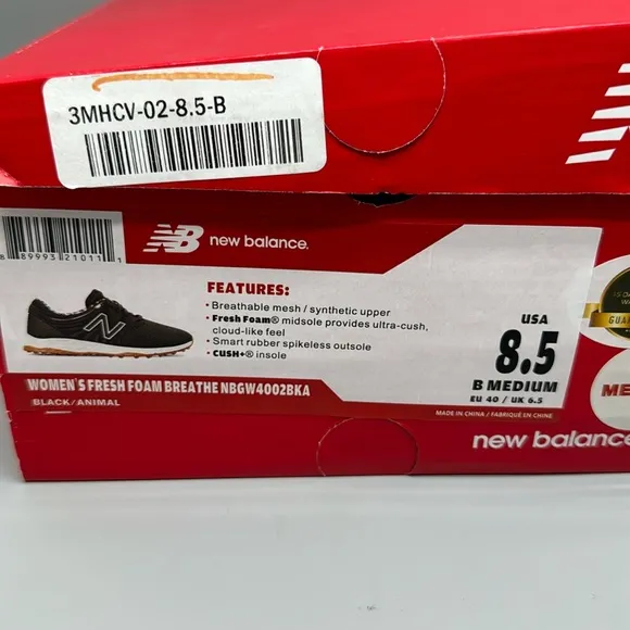 New Balance Fresh Foam Breath V2 Golf Shoes   Women's Sz 8.5 NEW!