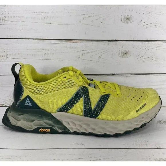 New Balance Fresh Foam Hierro V6 Sulphur Yellow Trek Shoes Womens Size 9.5