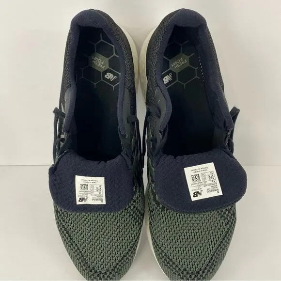 New Balance Fresh Foam Rise green running shoes