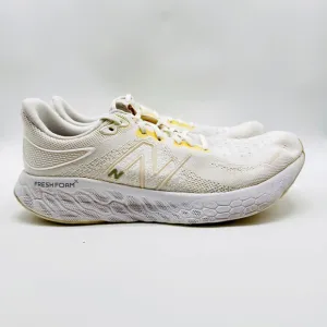 New Balance Fresh Foam X 1080v12 Mens 12 White Running Athletic Sneakers Shoes