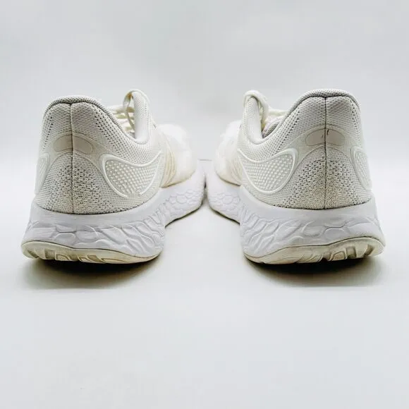 New Balance Fresh Foam X 1080v12 Mens 12 White Running Athletic Sneakers Shoes