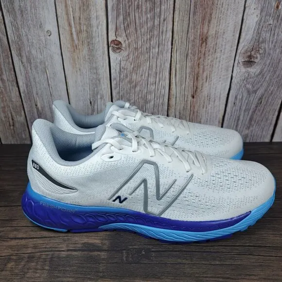 New Balance Fresh Foam X 880v12 Running Shoes Men's 13 Women’s 14.5 White Blue