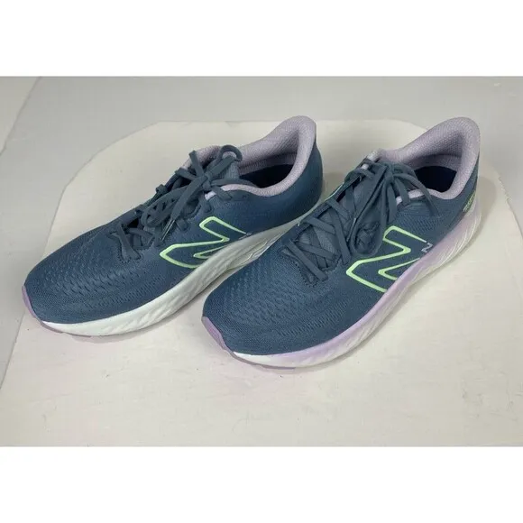 New Balance Fresh Foam X Evoz  Running Shoes Womens Size 12(B) Sneakers blue.