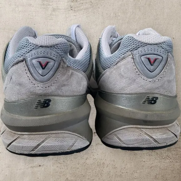New Balance M990GL5‎ 990v5 Grey Castlerock Running Sneakers Men's 9 2E