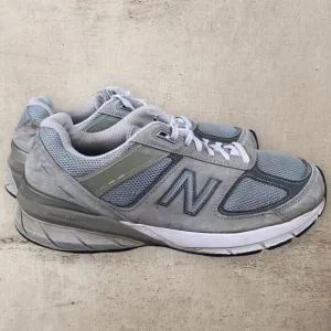 New Balance M990GL5‎ 990v5 Grey Castlerock Running Sneakers Men's 9 2E
