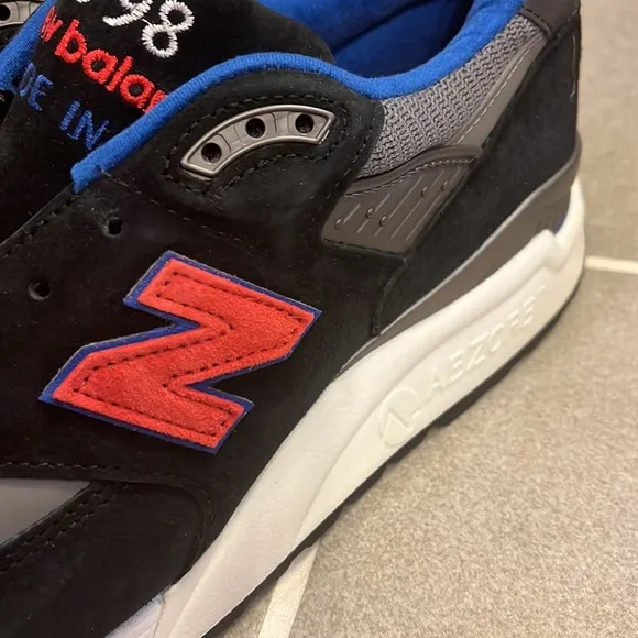 New Balance M998CBL Connoisseur Guitar Pack 998 shoes sneakers Made USA Mens 8