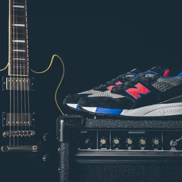 New Balance M998CBL Connoisseur Guitar Pack 998 shoes sneakers Made USA Mens 8
