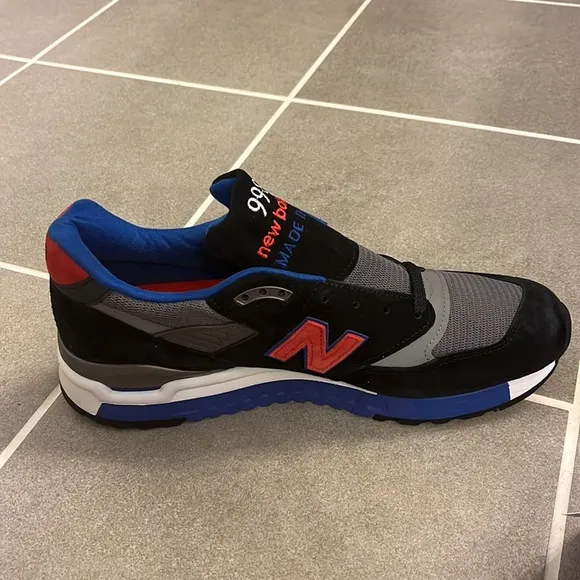 New Balance M998CBL Connoisseur Guitar Pack 998 shoes sneakers Made USA Mens 8