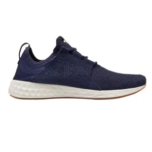 New Balance MCruzon sneakers men size‎ 15 navy blue and white elastic ties