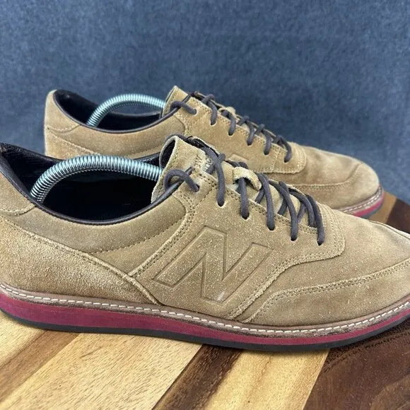 New Balance MD1100DB Men's 10.5 D Camel Buck Suede Leather Shoes Casual Rare