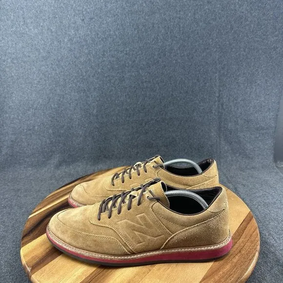 New Balance MD1100DB Men's 10.5 D Camel Buck Suede Leather Shoes Casual Rare