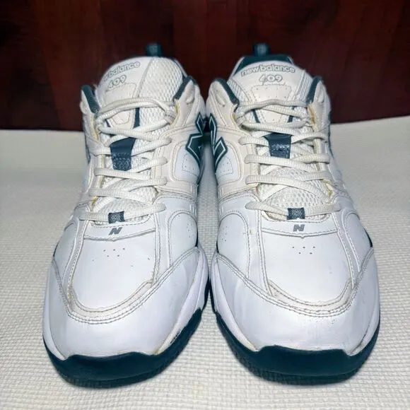 New Balance Mens 409 MX409WG White Gray Casual Shoes Sneakers Size 15