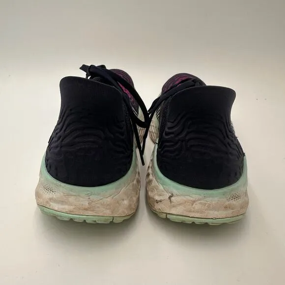 New Balance Men's Fresh Foam 1080 Black &amp; Purple Running Sneakers Size 9