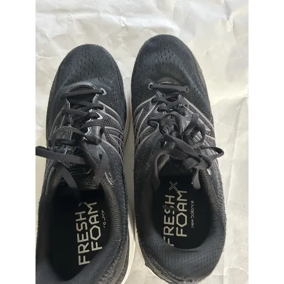 New Balance Mens Fresh Foam X 860 v12 Black Running Shoes M860M12 Size 13 EUC