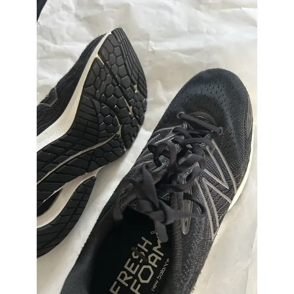 New Balance Mens Fresh Foam X 860 v12 Black Running Shoes M860M12 Size 13 EUC