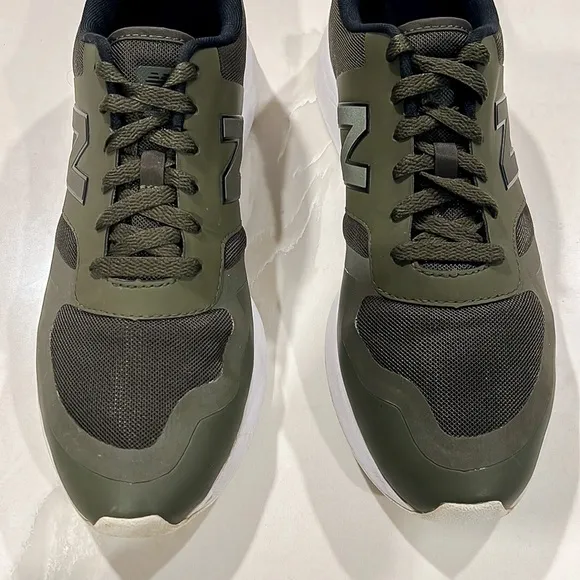 New Balance Olive Green 420 Reflective Running Sneakers Mens Sz 12