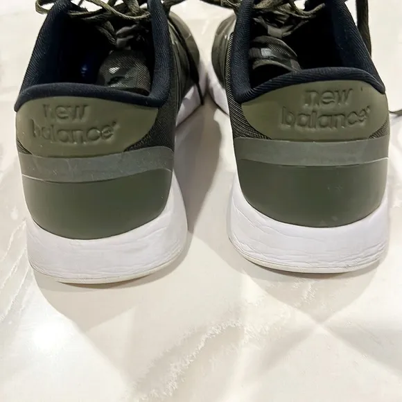 New Balance Olive Green 420 Reflective Running Sneakers Mens Sz 12