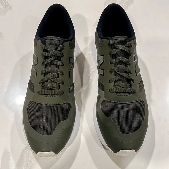 New Balance Olive Green 420 Reflective Running Sneakers Mens Sz 12