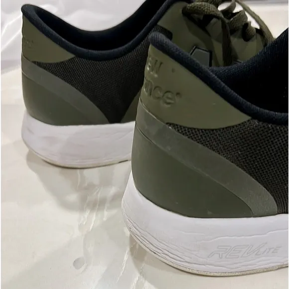 New Balance Olive Green 420 Reflective Running Sneakers Mens Sz 12