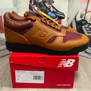 New Balance Rainier Low Glazed Ginger Brown Black, Hiking Shoes 11.5