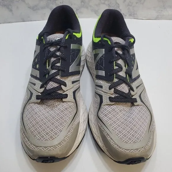 New Balance Vongo Sneakers Mens 8 MVNGOWG Gray Mesh Running Shoes Freshfoam
