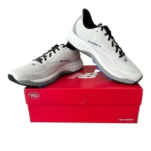 New Balance White Running Shoes Fresh Foam Unisex