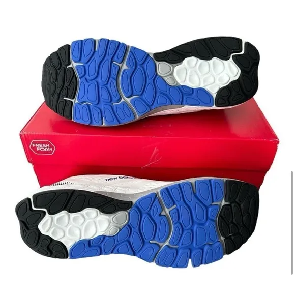 New Balance White Running Shoes Fresh Foam Unisex