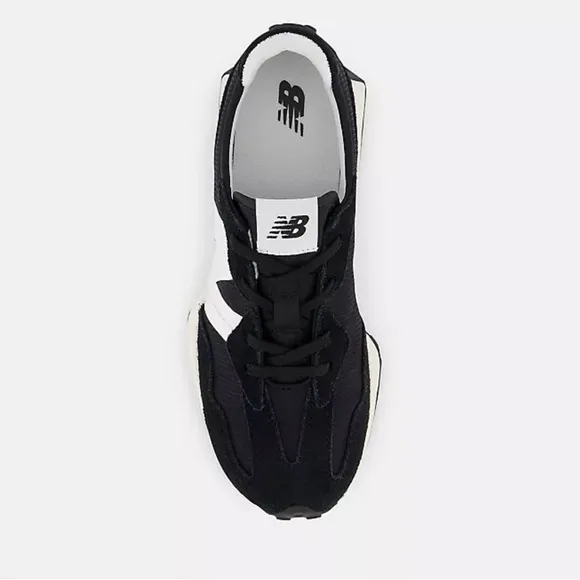 New Balance Youth 327 Black White Casual Running Shoe - GS327GS