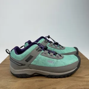 New Big Kids Keen Targhee Sport Teal Athletic Hiking Shoes Sneakers Size 7 Y