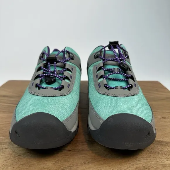 New Big Kids Keen Targhee Sport Teal Athletic Hiking Shoes Sneakers Size 7 Y