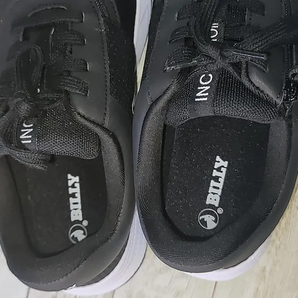 NEW Billy Footwear Girls Sport Inclusion One‎ Athletic Shoes Black/Black Size 7W