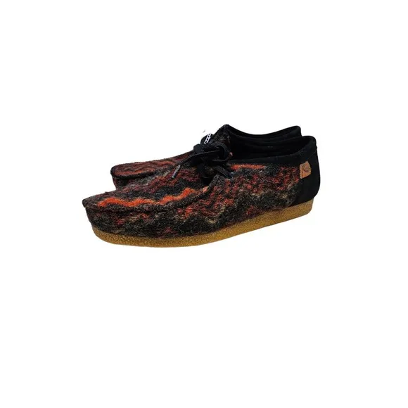 NEW Clarks 9.5 Shacre II Step Shoes Loafer Gorpcore Knit Western Boho Casual