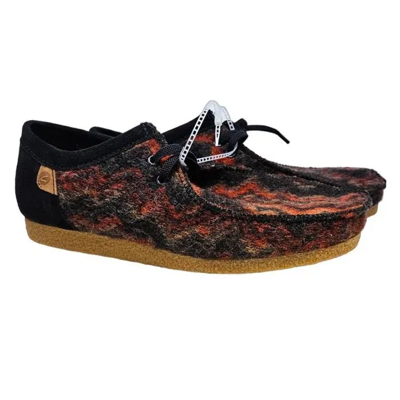 NEW Clarks 9.5 Shacre II Step Shoes Loafer Gorpcore Knit Western Boho Casual