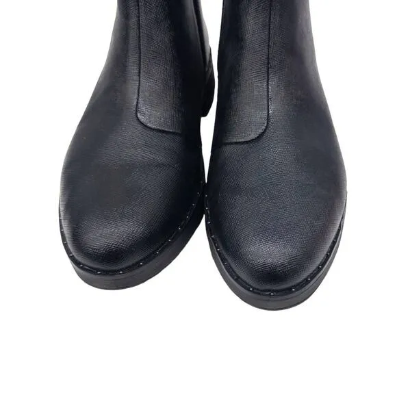 New Fitflop Women's Mari Safferano Ankle Boots Black 8 Slip Resistant