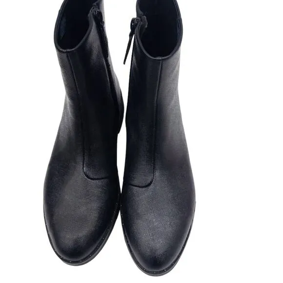 New Fitflop Women's Mari Safferano Ankle Boots Black 8 Slip Resistant