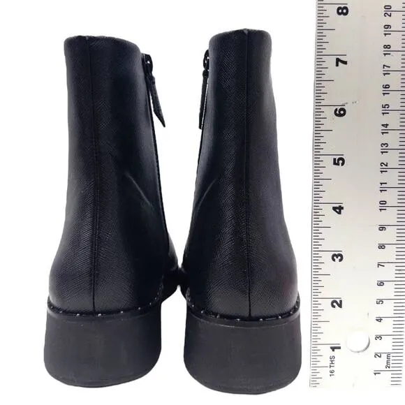 New Fitflop Women's Mari Safferano Ankle Boots Black 8 Slip Resistant