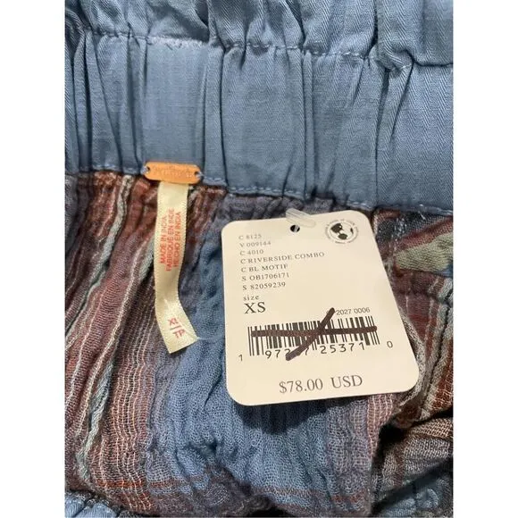 New Free  People Las Palmas Sailor Shorts Size XS