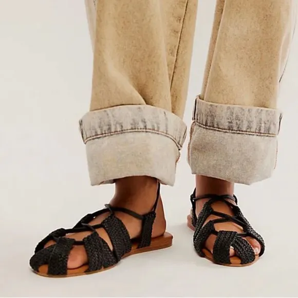 NEW Free People Sunny Gilly Flat