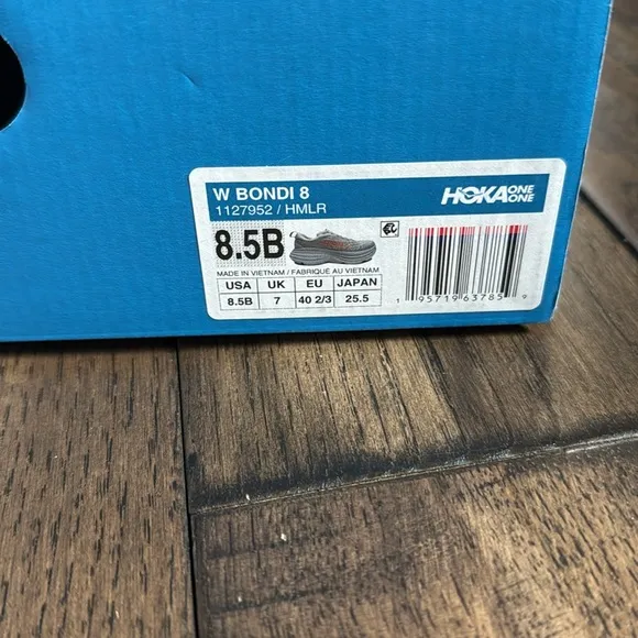 NEW | HOKA Bondi 8 Max Cushioned Road Running Womens Sneakers