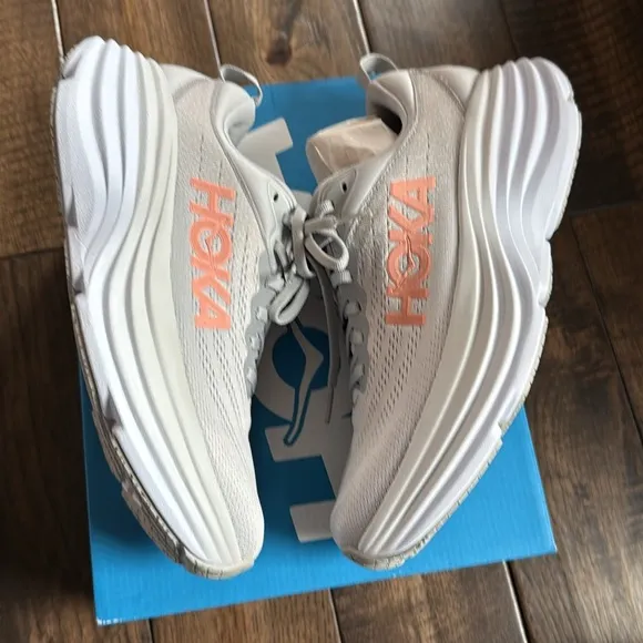 NEW | HOKA Bondi 8 Max Cushioned Road Running Womens Sneakers