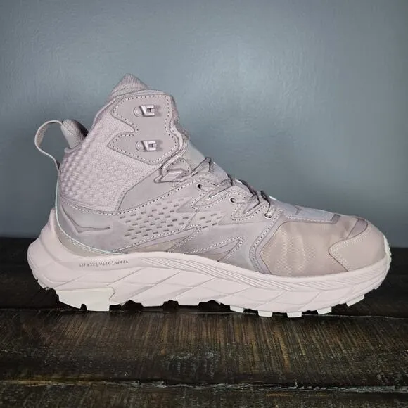 NEW Hoka One One Anacapa Mid GTX Mens Size 9.5 Gore-Tex Hiking Shoes Pink