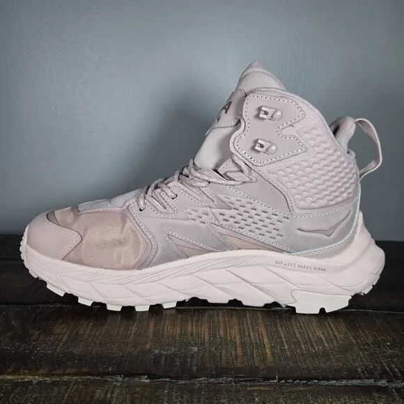 NEW Hoka One One Anacapa Mid GTX Mens Size 9.5 Gore-Tex Hiking Shoes Pink