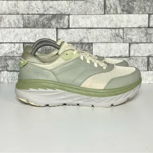 New Hoka One One Bondi L Barley Oat Mens 8 Athletic Shoes