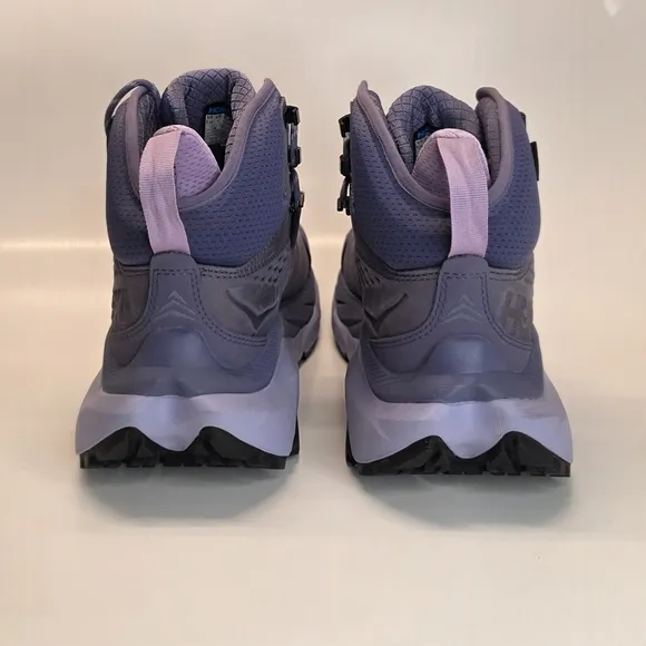 New Hoka One One KAHA 2 GTX Hiking Boots Gore-Tex Mid Purple Women’s Size 8.5
