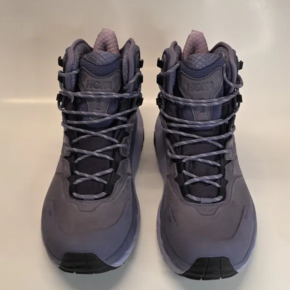 New Hoka One One KAHA 2 GTX Hiking Boots Gore-Tex Mid Purple Women’s Size 8.5
