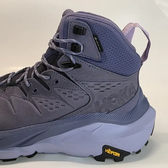 New Hoka One One KAHA 2 GTX Hiking Boots Gore-Tex Mid Purple Women’s Size 8.5