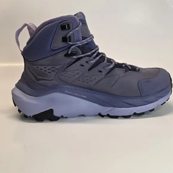 New Hoka One One KAHA 2 GTX Hiking Boots Gore-Tex Mid Purple Women’s Size 8.5